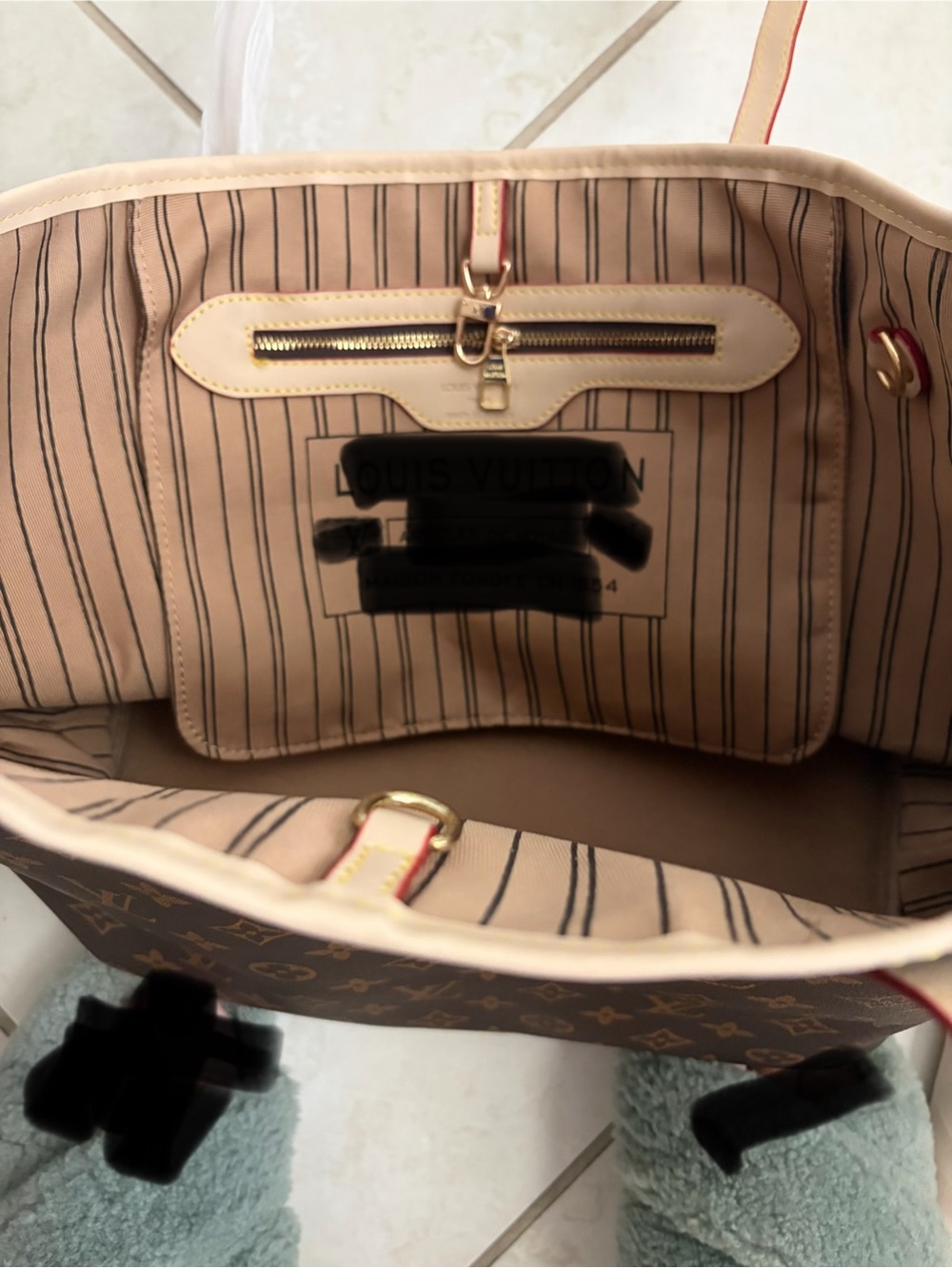 Monogram Tote - Picture 2 of 4